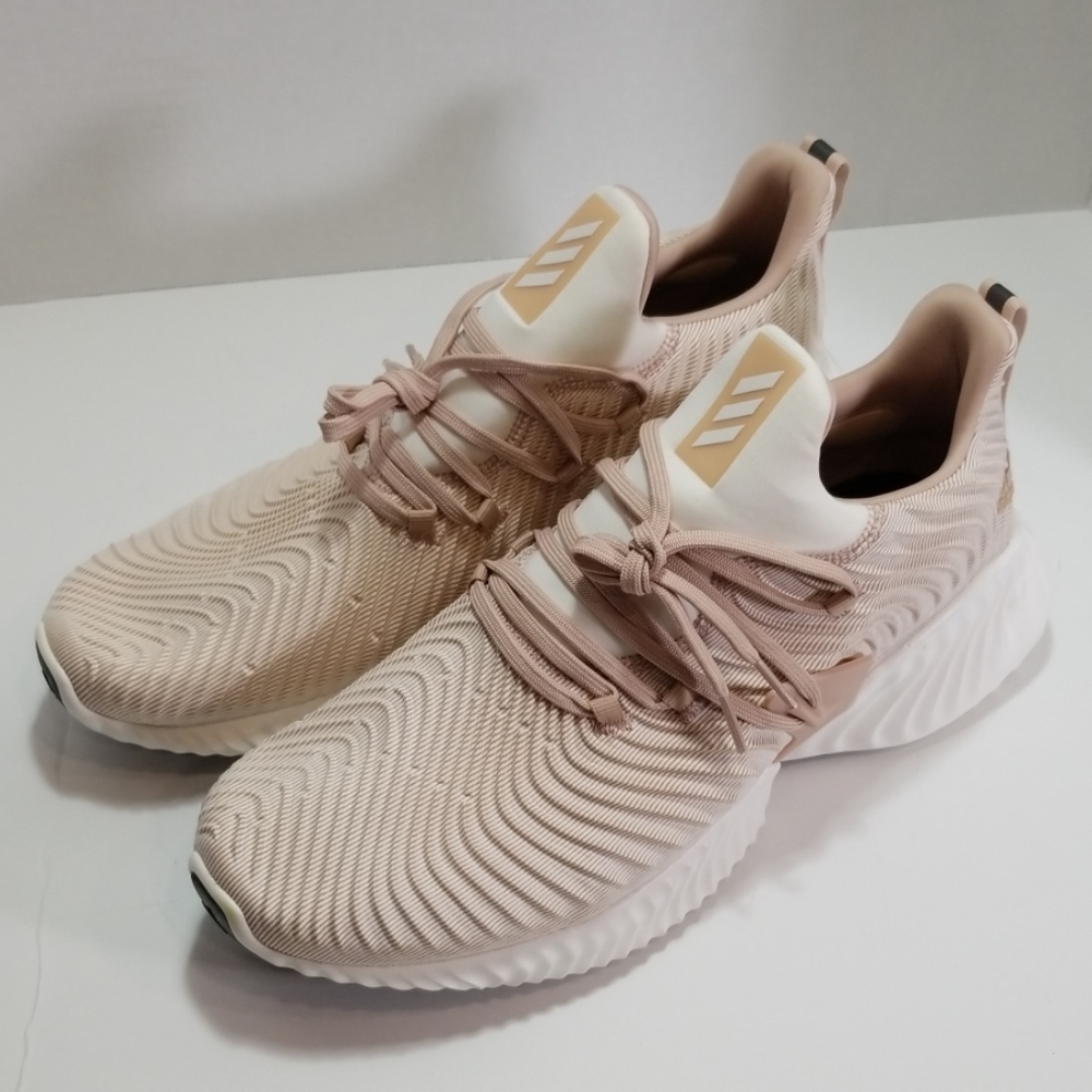 Adidas Alphabounce Instinct J Ash Pearl/White